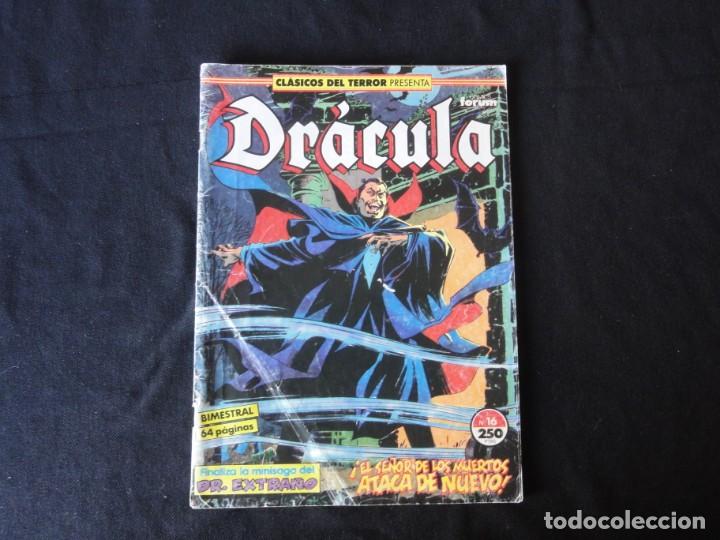 C&oacute;mics: DRACULA. CLASICOS DEL TERROR. N&ordm; 16 FORUM. C-74. - Foto 1