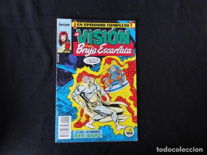 C&oacute;mics: LA VISION Y LA BRUJA ESCARLATA. N&ordm; 8 FORUM. C-74. - Foto 1