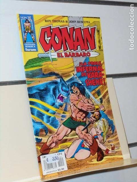 C&oacute;mics: CONAN EL BARBARO VOL. 2 N&ordm; 35 - FORUM - Foto 1