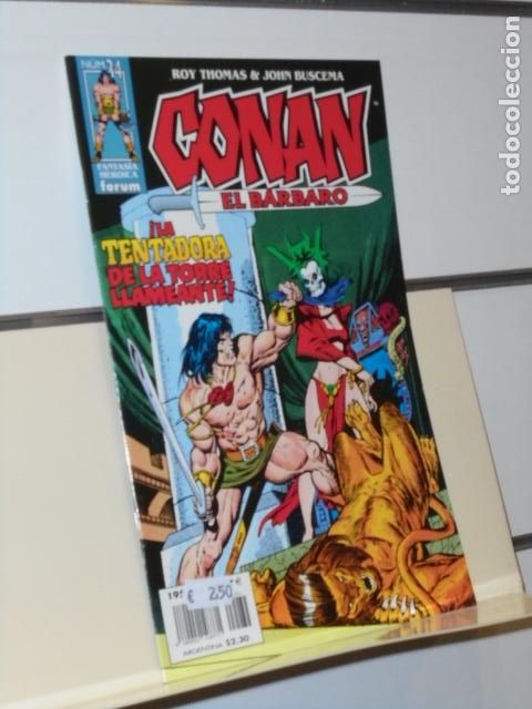 C&oacute;mics: CONAN EL BARBARO VOL. 2 N&ordm; 34 - FORUM - Foto 1