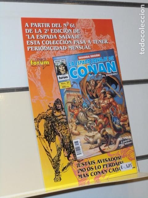 C&oacute;mics: CONAN EL BARBARO VOL. 2 N&ordm; 26 - FORUM - Foto 2