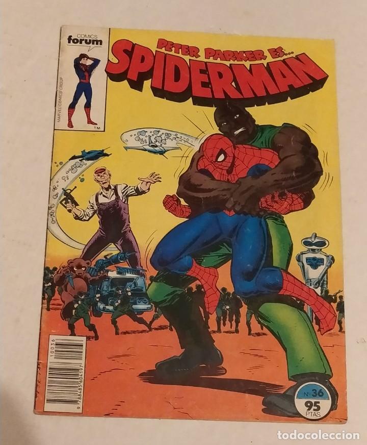 C&oacute;mics: SPIDERMAN N&ordm; 36. FORUM. A&Ntilde;O 1984 - Foto 1