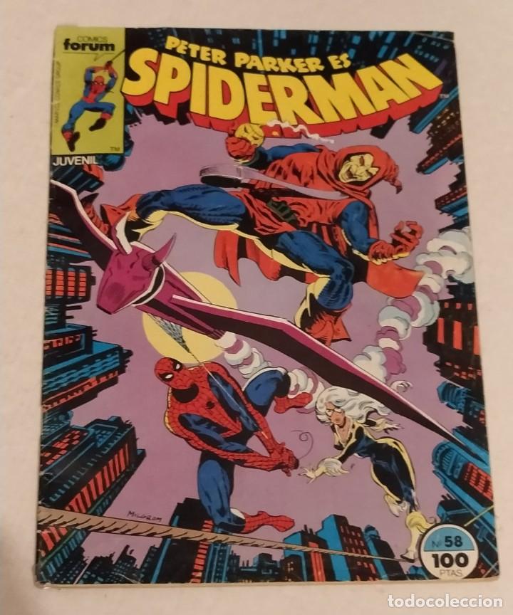 C&oacute;mics: SPIDERMAN N&ordm; 58. FORUM. A&Ntilde;O 1984 - Foto 1