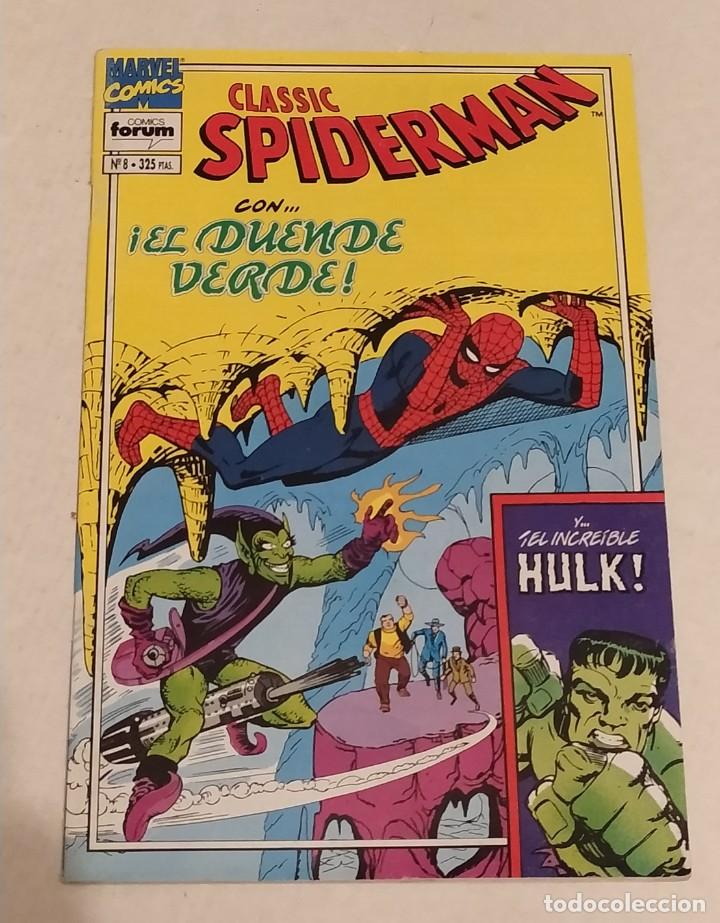 C&oacute;mics: CLASSIC SPIDERMAN N&ordm; 8. MARVEL FORUM. A&Ntilde;O 1994 - Foto 1