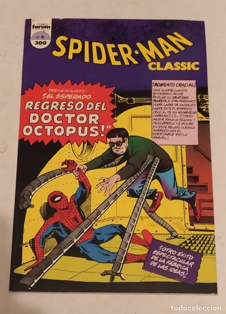C&oacute;mics: CLASSIC SPIDERMAN N&ordm; 6. MARVEL FORUM. A&Ntilde;O 1994 - Foto 1