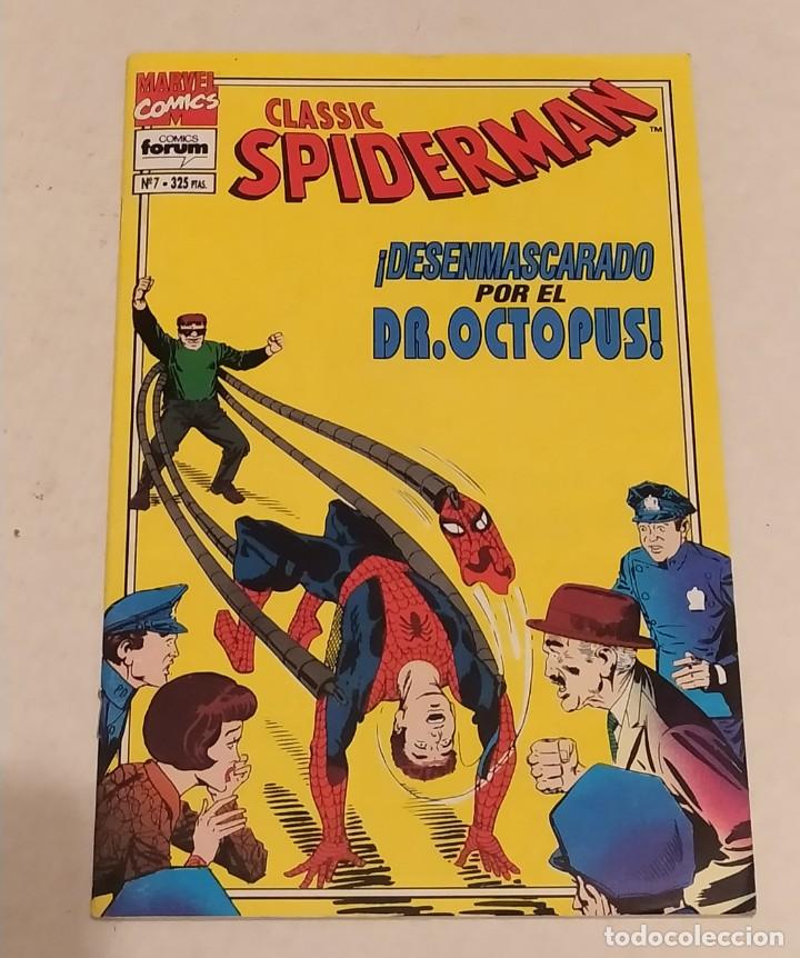 C&oacute;mics: CLASSIC SPIDERMAN N&ordm; 7. MARVEL FORUM. A&Ntilde;O 1994 - Foto 1