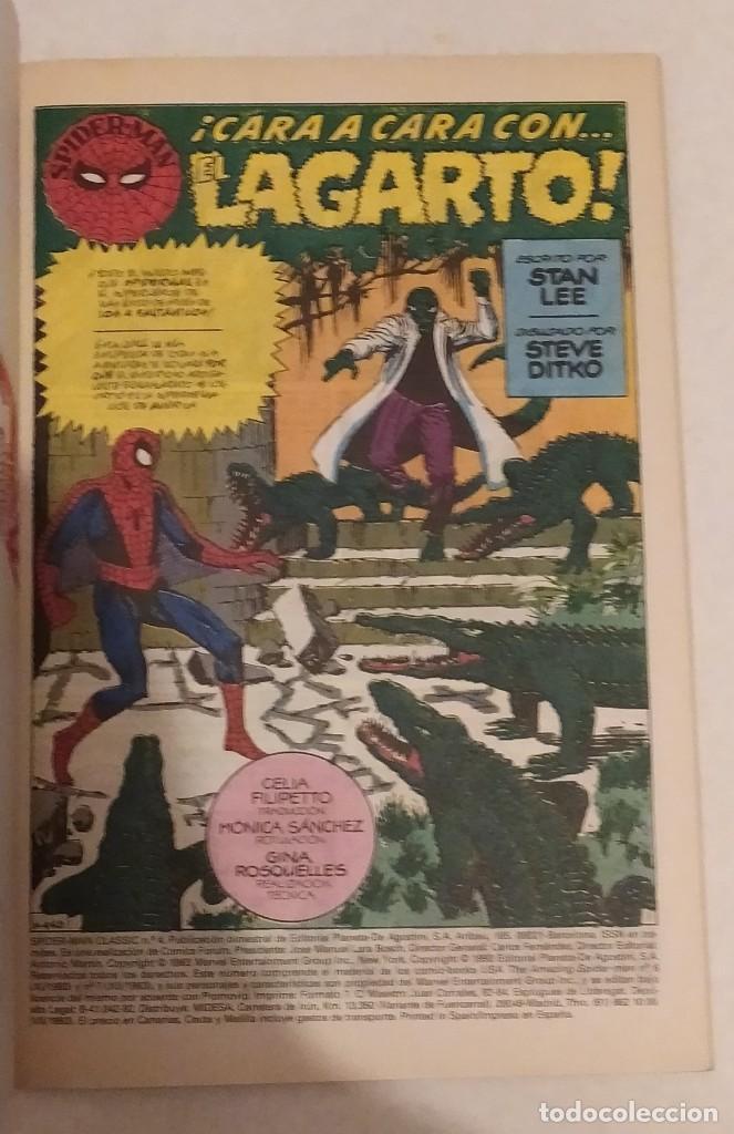 C&oacute;mics: SPIDERMAN CLASSIC N&ordm; 4. MARVEL FORUM. A&Ntilde;O 1993 - Foto 2