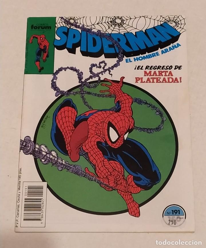 C&oacute;mics: SPIDERMAN CLASSIC N&ordm; 191. MARVEL FORUM. A&Ntilde;O 1988 - Foto 1