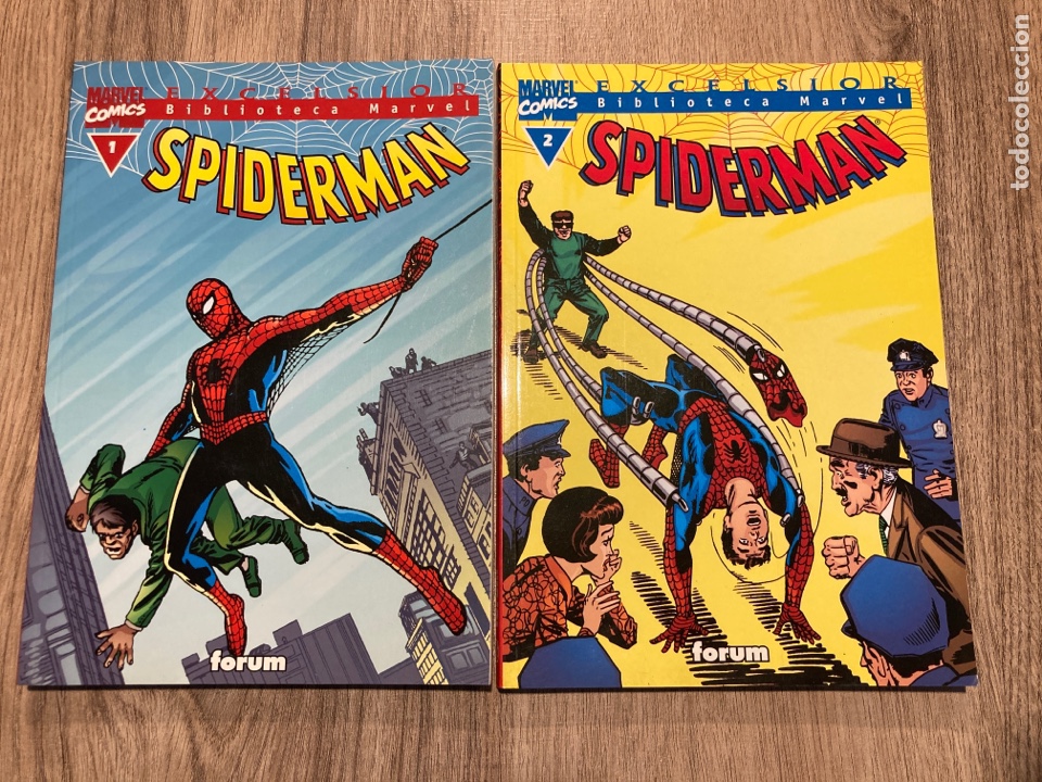 C&oacute;mics: SPIDERMAN - LOTE 9 N&Uacute;MEROS BIBLIOTECA MARVEL - EXCELSIOR - IMPECABLES- - Foto 2