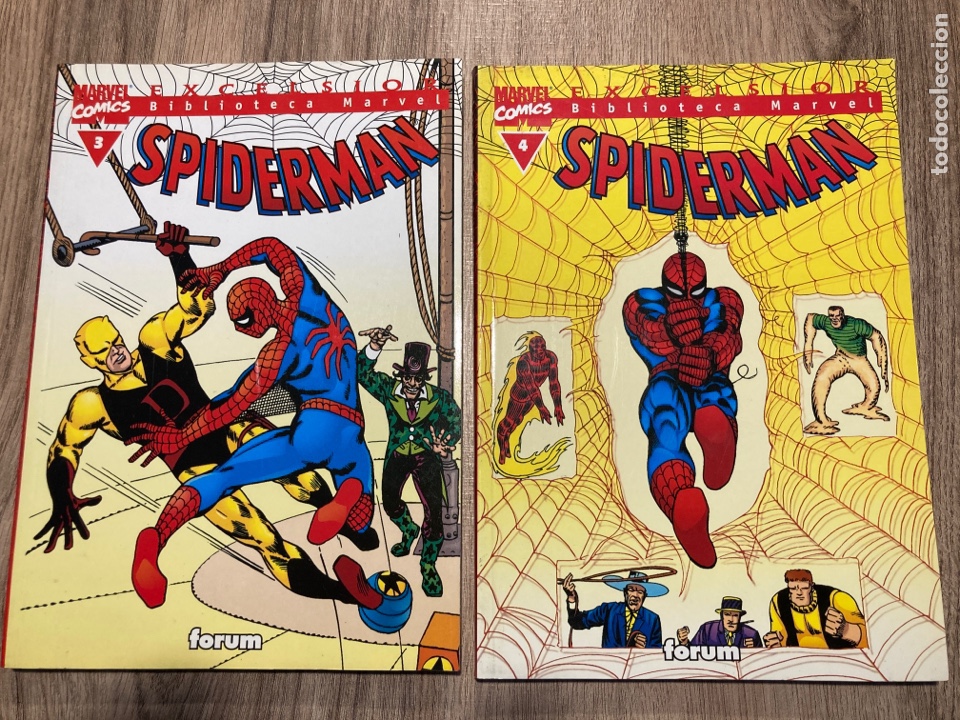 C&oacute;mics: SPIDERMAN - LOTE 9 N&Uacute;MEROS BIBLIOTECA MARVEL - EXCELSIOR - IMPECABLES- - Foto 3