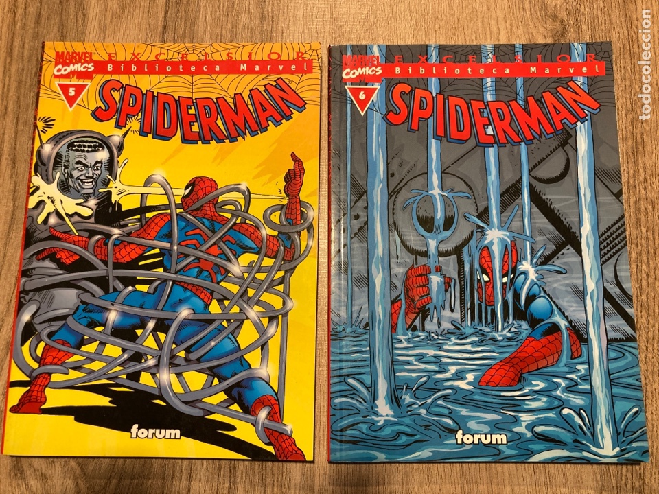 C&oacute;mics: SPIDERMAN - LOTE 9 N&Uacute;MEROS BIBLIOTECA MARVEL - EXCELSIOR - IMPECABLES- - Foto 4