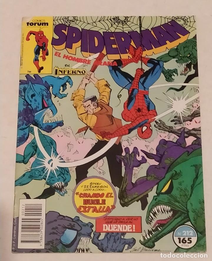 C&oacute;mics: SPIDERMAN CLASSIC N&ordm; 212 MARVEL FORUM. A&Ntilde;O 1990 - Foto 1