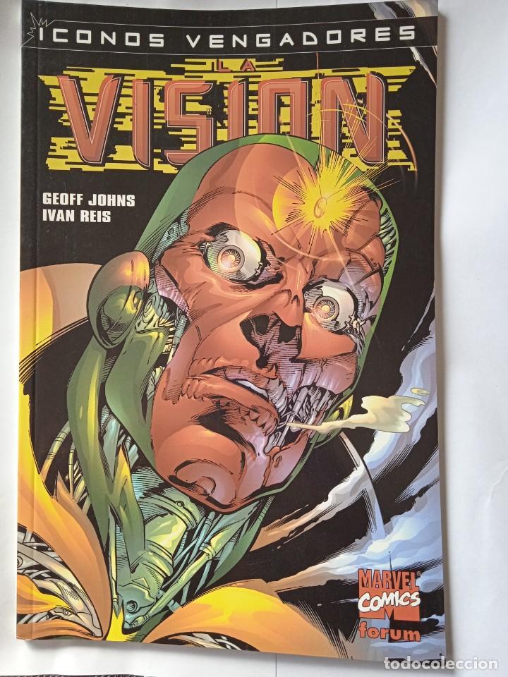 C&oacute;mics: ICONOS VENGADORES LA VISION - Foto 1