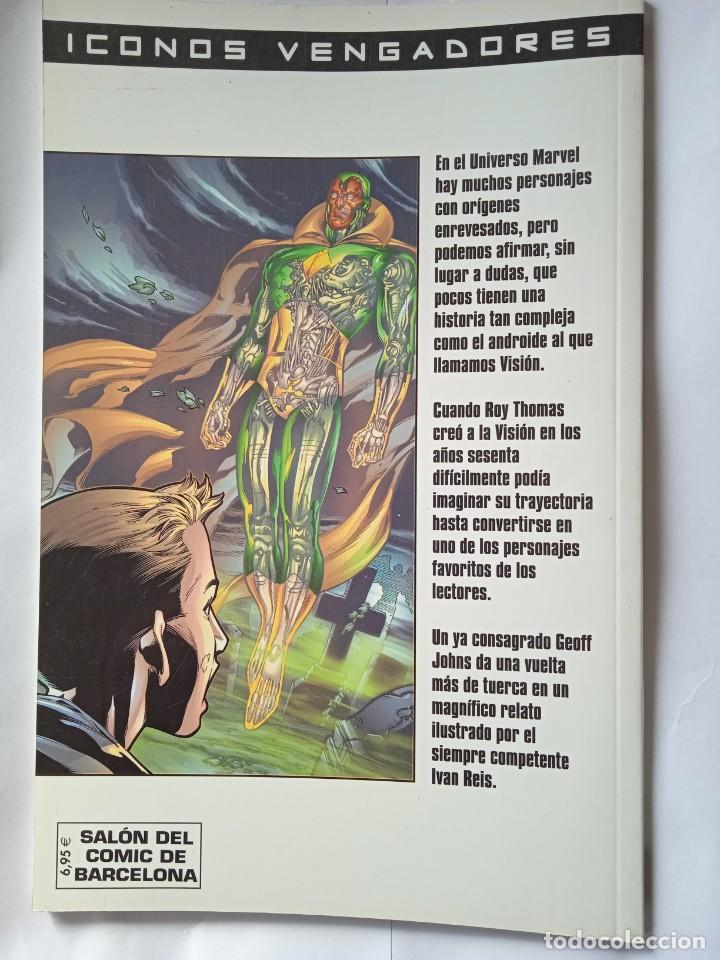 C&oacute;mics: ICONOS VENGADORES LA VISION - Foto 2