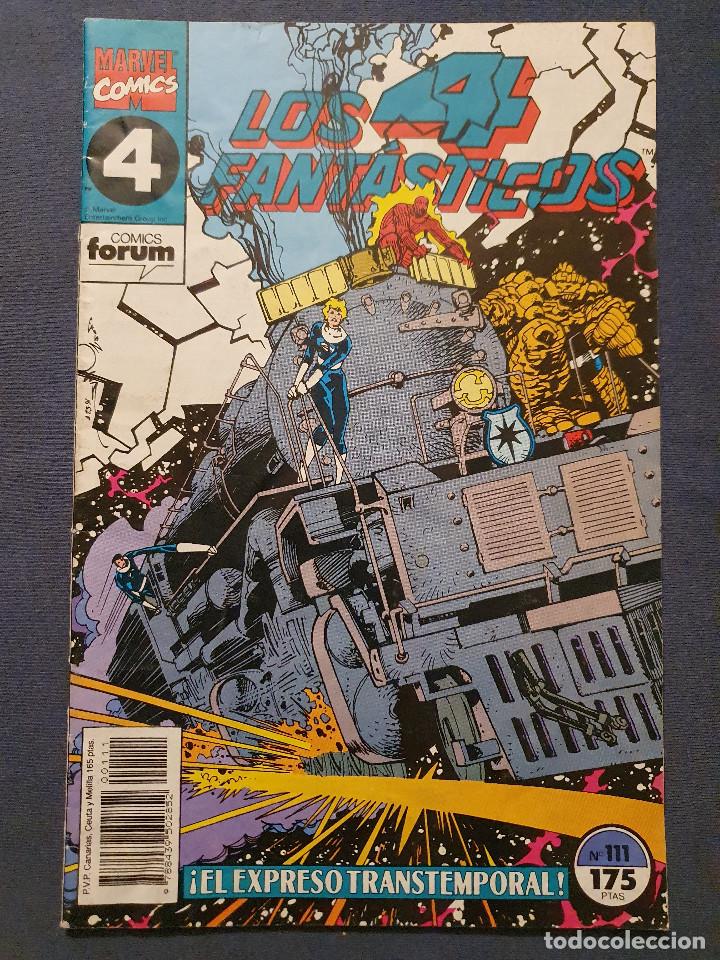 C&oacute;mics: LOS 4 FANTASTICOS VOL. 1 # 111 (FORUM) - 1992 - Foto 1
