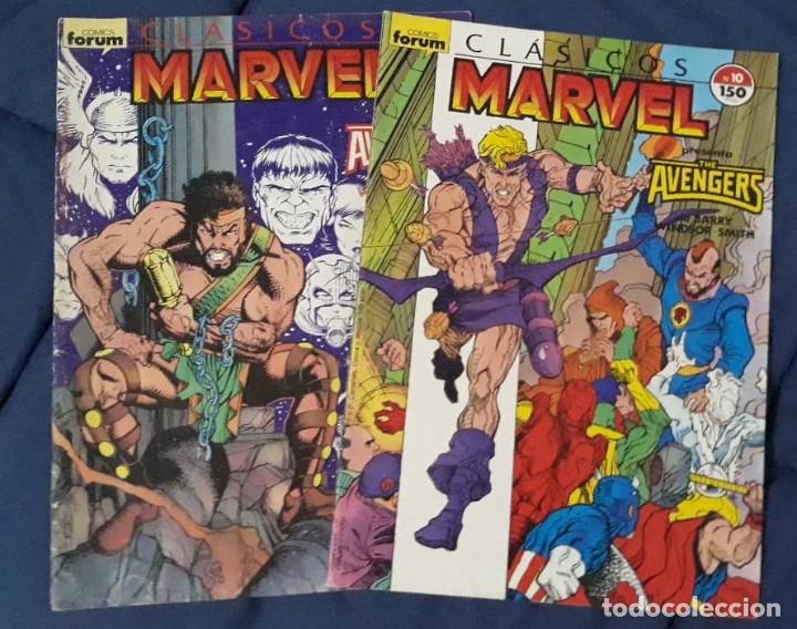 C&oacute;mics: CL&Aacute;SICOS MARVEL PRESENTA LOS VENGADORES N&ordm; 10 Y 11 - FORUM - Foto 1
