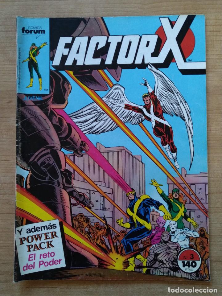 C&oacute;mics: LOTE 6 COMICS ORIGINALES - FACTOR X - MARVEL - COMICS FORUM - A&Ntilde;OS 80 ...L3716 - Foto 2