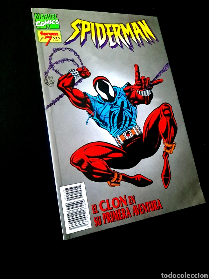 C&oacute;mics: MUY BUEN ESTADO SPIDERMAN 7 COMICS FORUM TOMO MARVEL - Foto 1