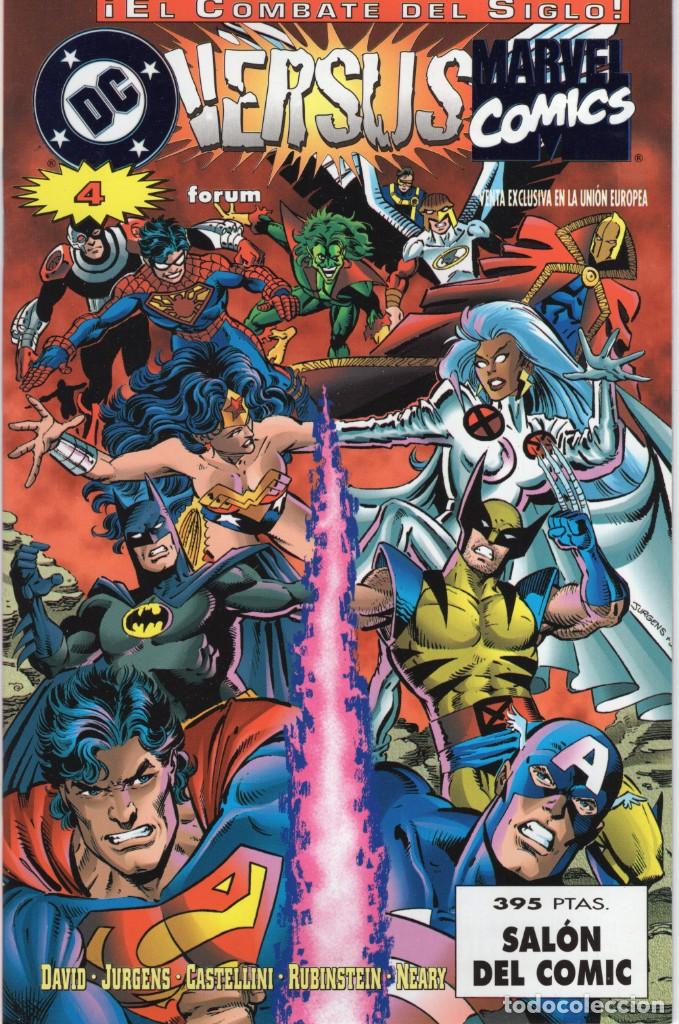 C&oacute;mics: MARVEL VERSUS DC N&ordm; 4 - FORUM - IMPECABLE - Foto 1