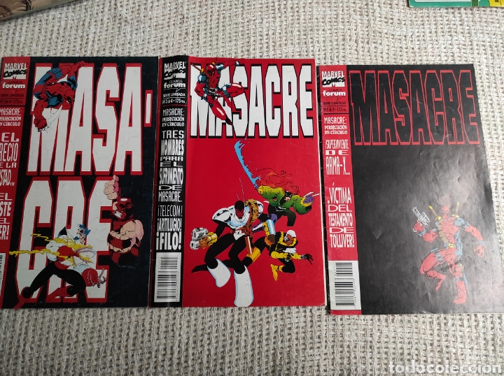 C&oacute;mics: MASACRE. ( SERIE DE 4 N&Uacute;MEROS ) N&ordm; 1, 2, 3 ED. FORUM - Foto 1