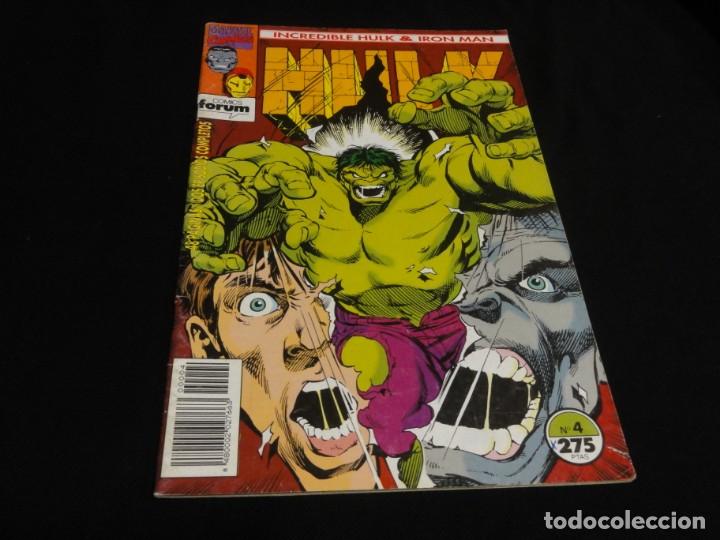 C&oacute;mics: HULK & IRON MAN. N&ordm; 4. FORUM. C-75. - Foto 1