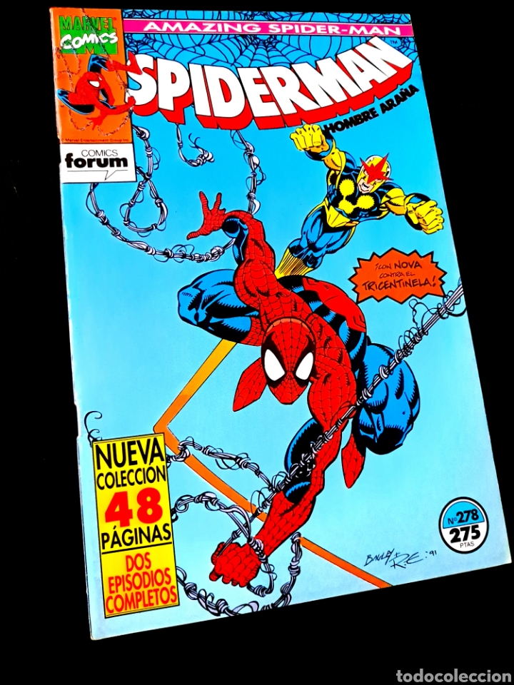 C&oacute;mics: EXCELENTE ESTADO SPIDERMAN 278 COMICS FORUM MARVEL - Foto 1