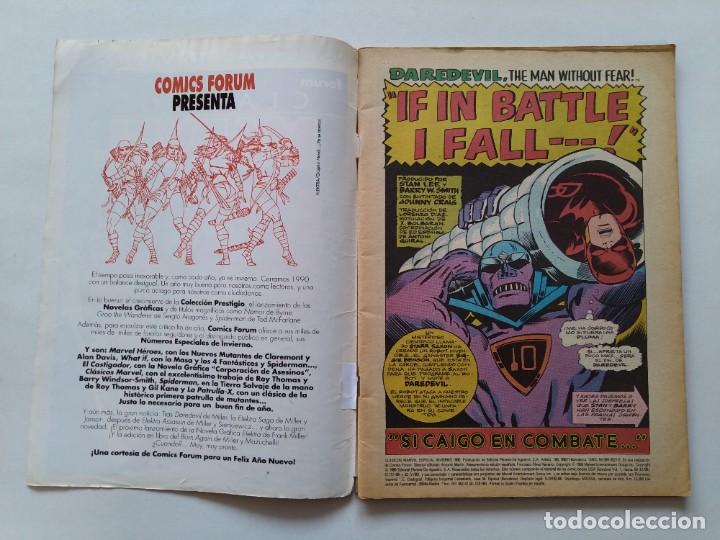 C&oacute;mics: COMIC ORIGINAL - CLASICOS MARVEL - DAREDEVIL - COMICS FORUM - A&Ntilde;O 1990 ...L3760 - Foto 2