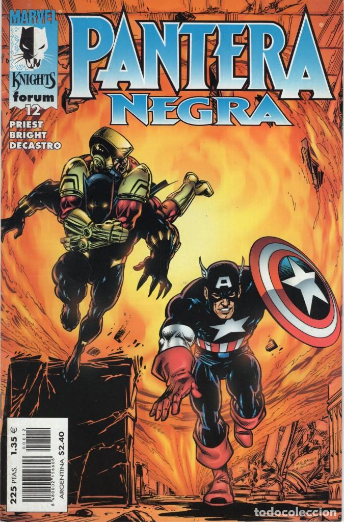 C&oacute;mics: MARVEL KNIGHTS PANTERA NEGRA N&ordm; 12 - FORUM - BUEN ESTADO - Foto 1
