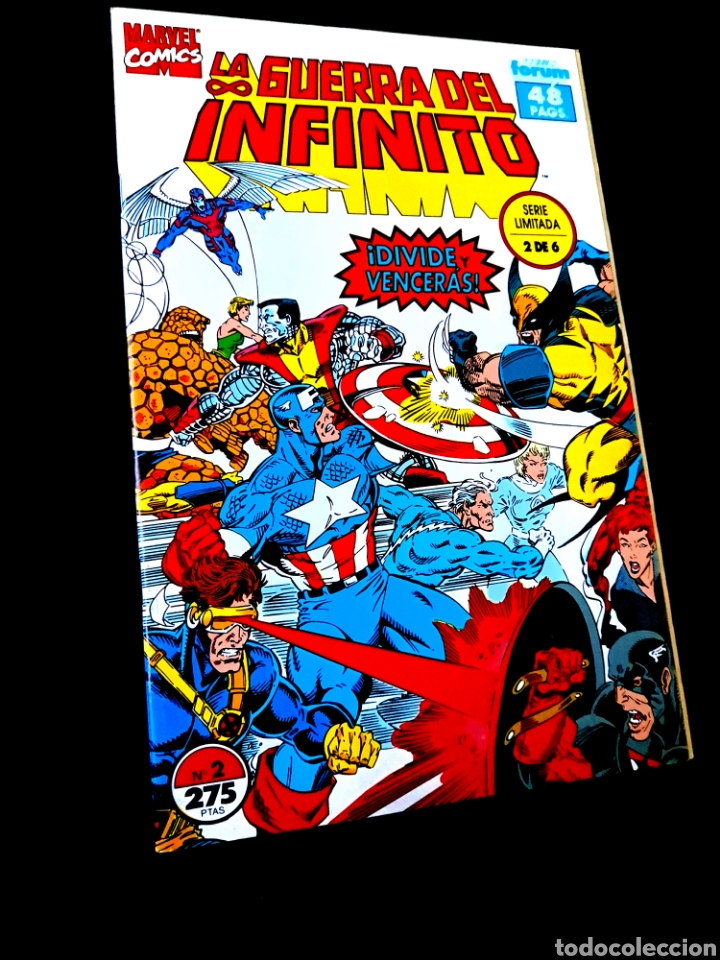 Comics : CASI EXCELENTE ESTADO LA GUERRA DEL INFINITO 2 COMICS FORUM MARVEL