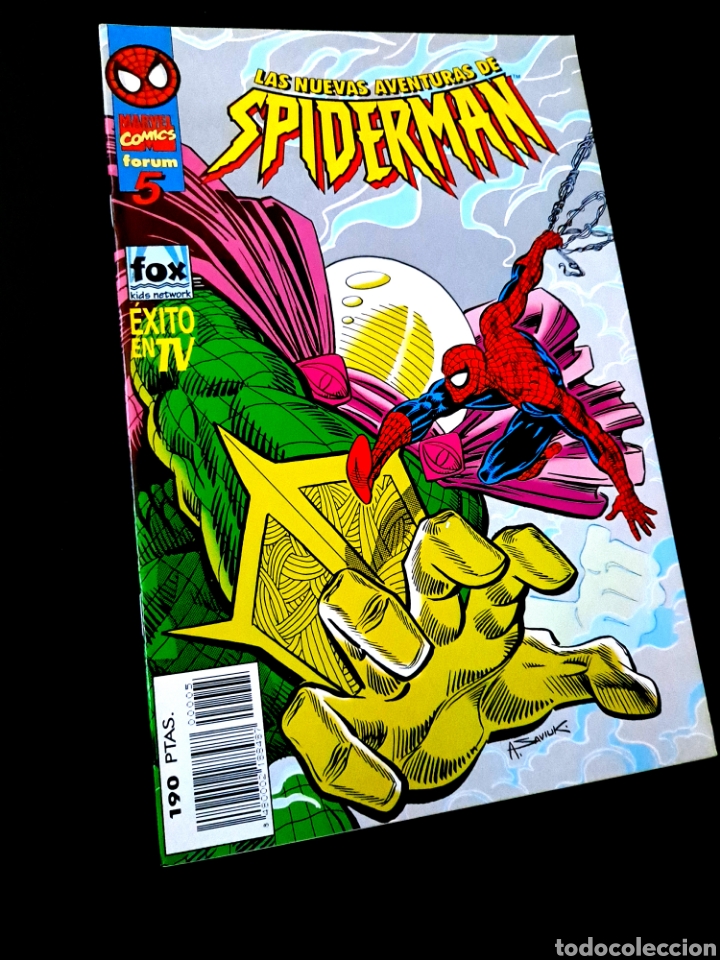 C&oacute;mics: EXCELENTE ESTADO LAS NUEVAS AVENTURAS DE SPIDERMAN 5 COMICS FORUM MARVEL - Foto 1
