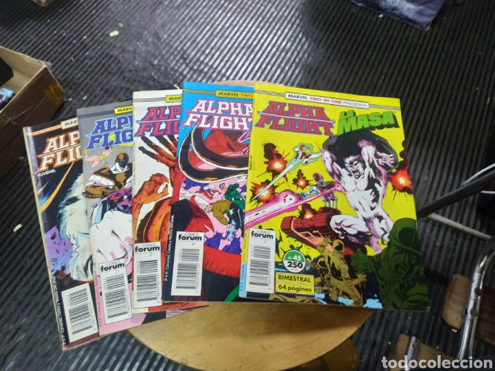 C&oacute;mics: Marvel Two-In-One Alpha Flight / La Masa Lote de 5N&deg; (Forum) - Foto 1