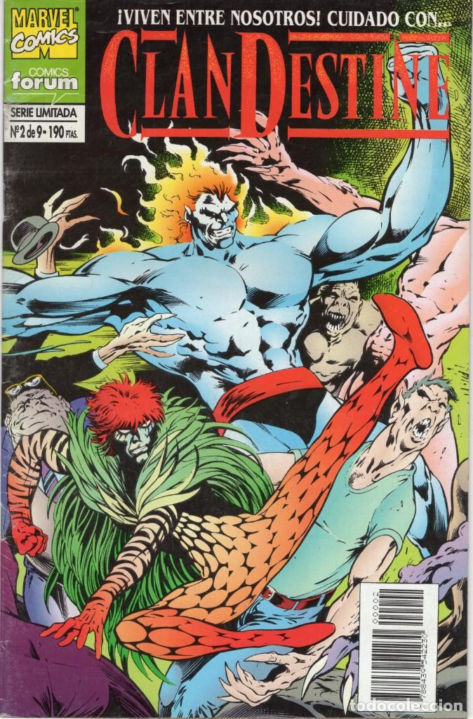 C&oacute;mics: CLANDESTINE COMPLETA 9 NUMEROS - FORUM - BUEN ESTADO - Foto 2