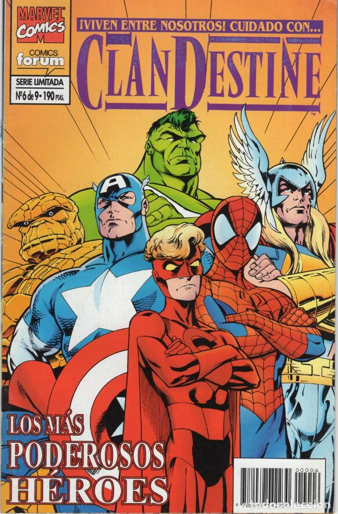 C&oacute;mics: CLANDESTINE COMPLETA 9 NUMEROS - FORUM - BUEN ESTADO - Foto 6