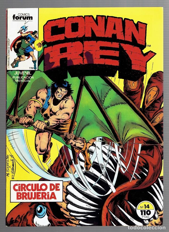 C&oacute;mics: CONAN REY N&ordm; 14 - C&Iacute;RCULO DE BRUJER&Iacute;A - FORUM 1985 EXCELENTE ESTADO - Foto 1