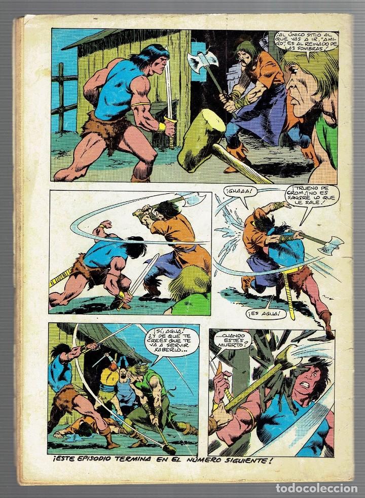 C&oacute;mics: CONAN EL BARBARO N&ordm; 63 - EL DESTRUCTOR EN LA LLAMA - FORUM 1983 - Foto 2
