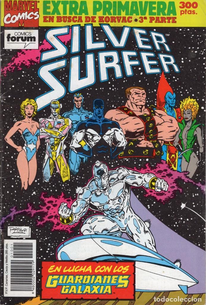 C&oacute;mics: SILVER SURFER EXTRA PRIMAVERA 1992 (INCLUYE POSTER) FORUM - Foto 1