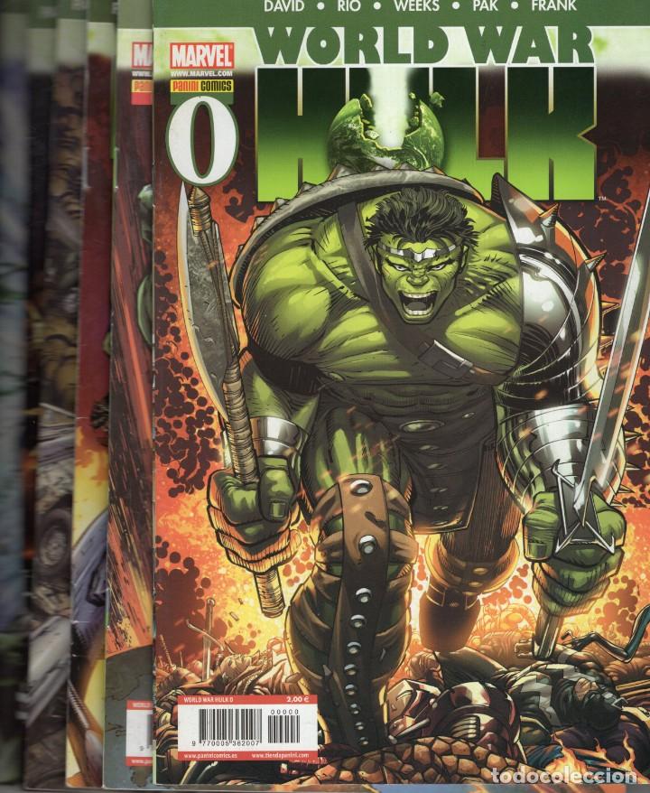 C&oacute;mics: WORLD WAR HULK COMPLETA 6 NUMEROS - PANINI - BUEN ESTADO - Foto 1