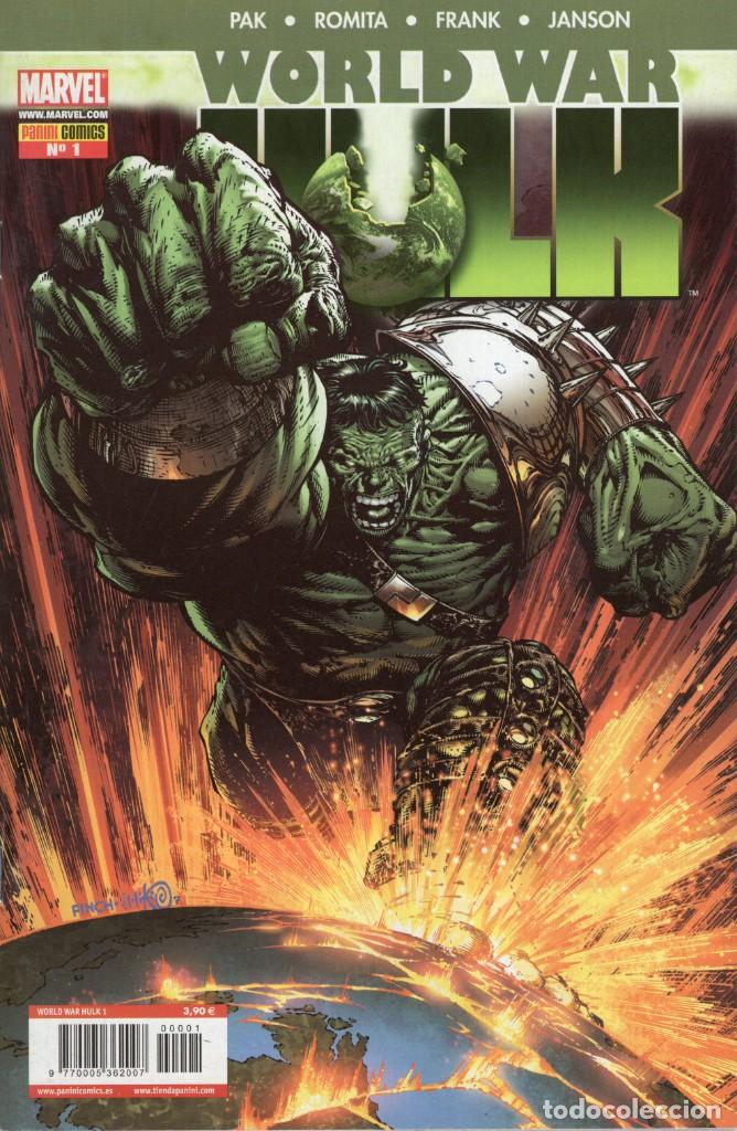 C&oacute;mics: WORLD WAR HULK COMPLETA 6 NUMEROS - PANINI - BUEN ESTADO - Foto 3