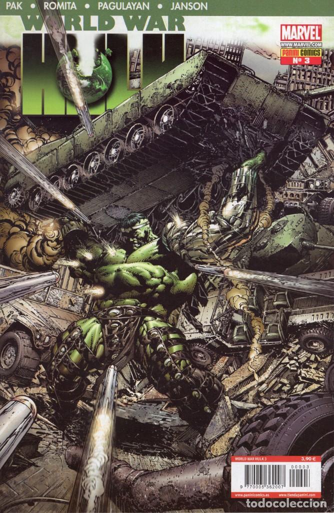 C&oacute;mics: WORLD WAR HULK COMPLETA 6 NUMEROS - PANINI - BUEN ESTADO - Foto 5