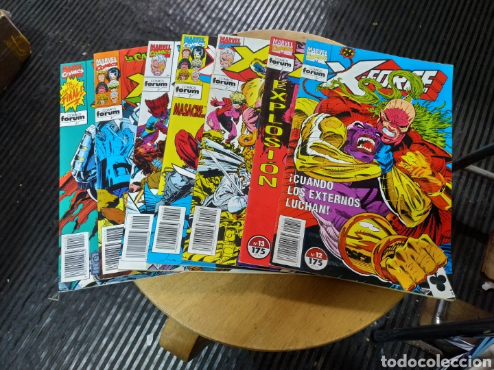 C&oacute;mics: X-Force Vol 1 Lote de 7 N&deg; 12 al 18 (Forum) - Foto 1