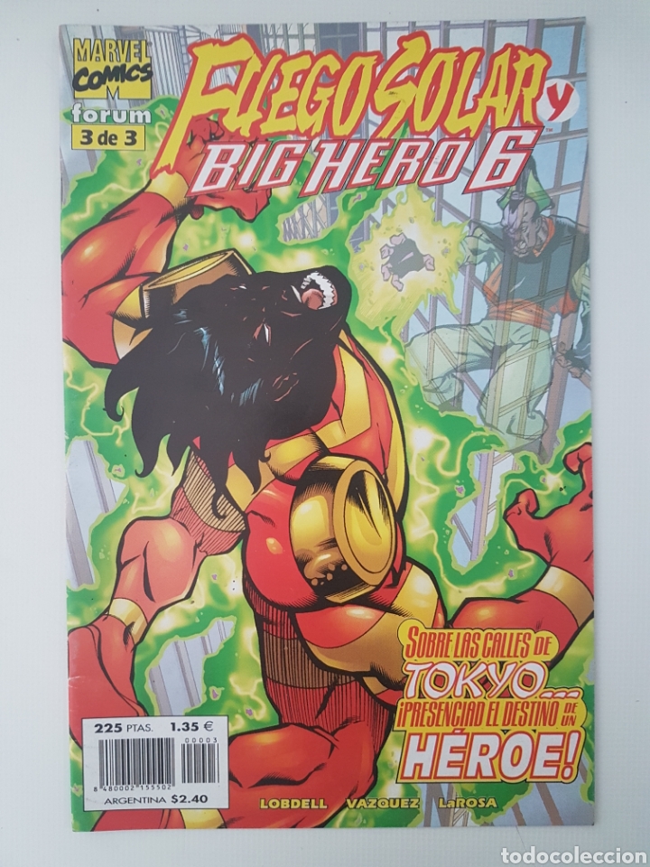 C&oacute;mics: FUEGO SOLAR Y BIG HERO 6 N&ordm; 3 - FORUM GRAPA MARVEL - Foto 1