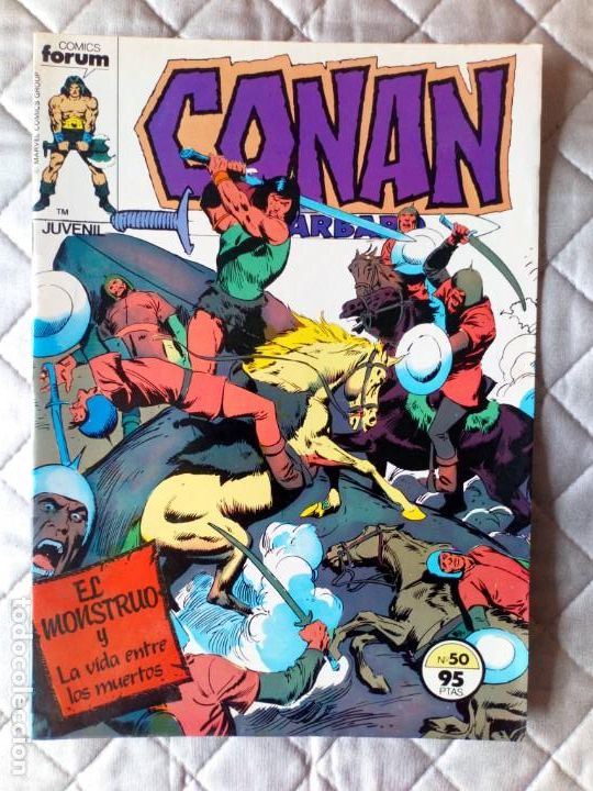 C&oacute;mics: Conan el B&aacute;rbaro Vol 1 N&ordm; 50 FORUM - Foto 1