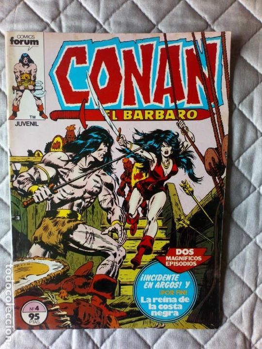 C&oacute;mics: Conan el B&aacute;rbaro Vol 1 N&ordm; 4 FORUM - Foto 1