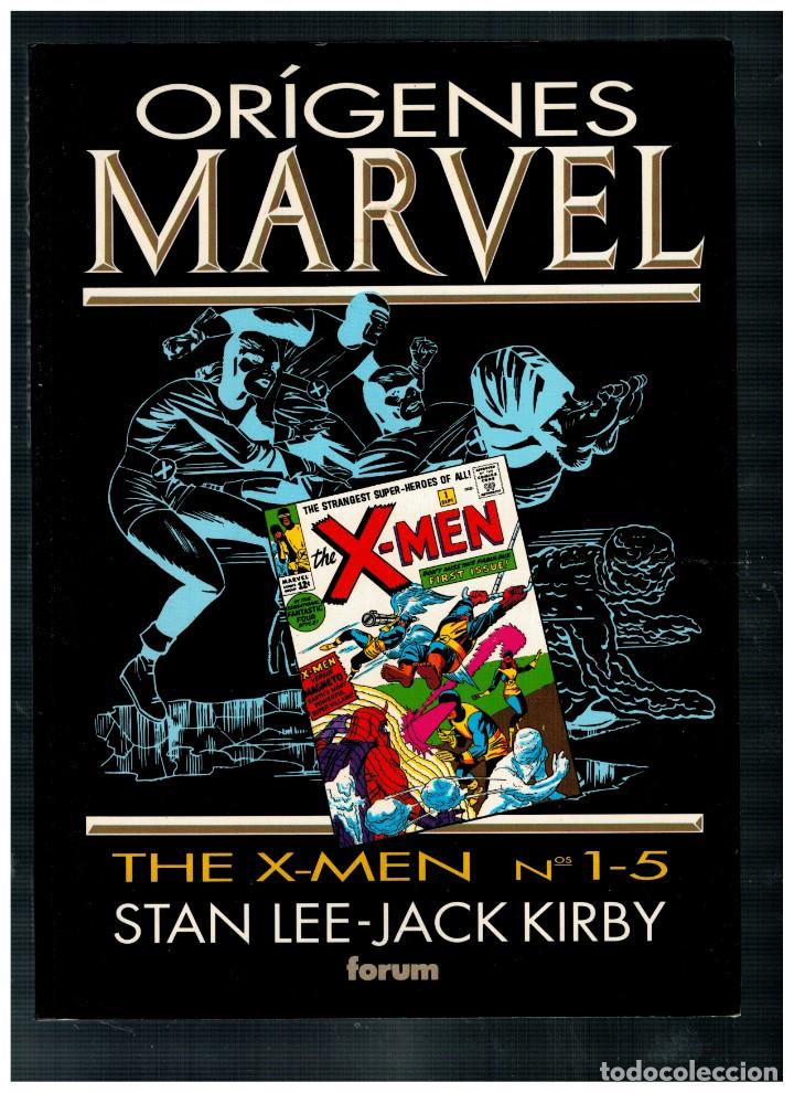 C&oacute;mics: OR&Iacute;GENES MARVEL VOL.2 THE X-MEN. FORUM. BUENO - Foto 1