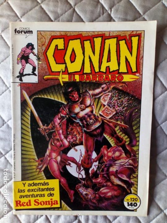 C&oacute;mics: Conan el B&aacute;rbaro Vol 1 N&ordm; 120 FORUM - Foto 1