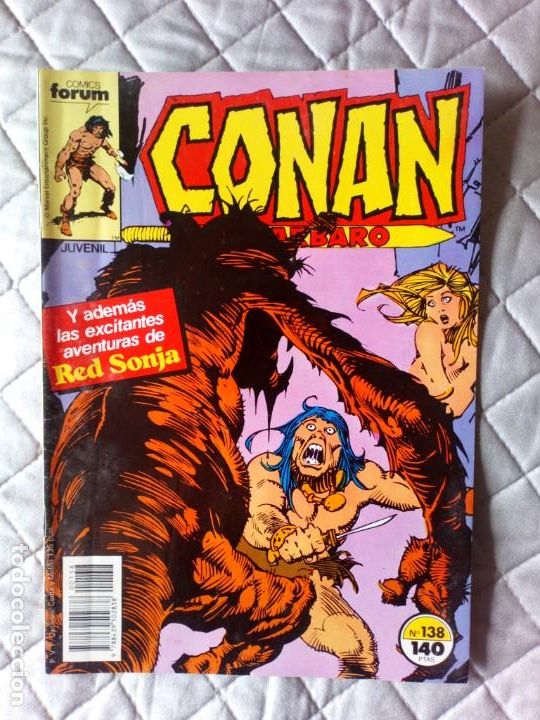 C&oacute;mics: Conan el B&aacute;rbaro Vol 1 N&ordm; 138 FORUM - Foto 1
