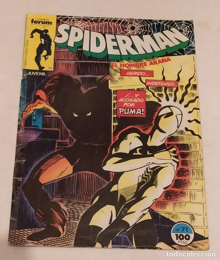 C&oacute;mics: SPIDERMAN N&ordm; 71 - COMICS FORUM - MARVEL. A&Ntilde;O 1985 - Foto 1