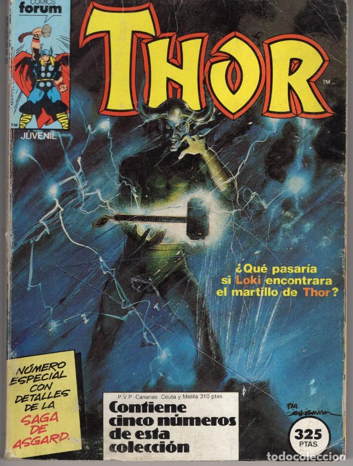 C&oacute;mics: THOR VOL. 1 RETAPADO CON LOS NUMEROS 36 AL 40 - FORUM - Foto 1