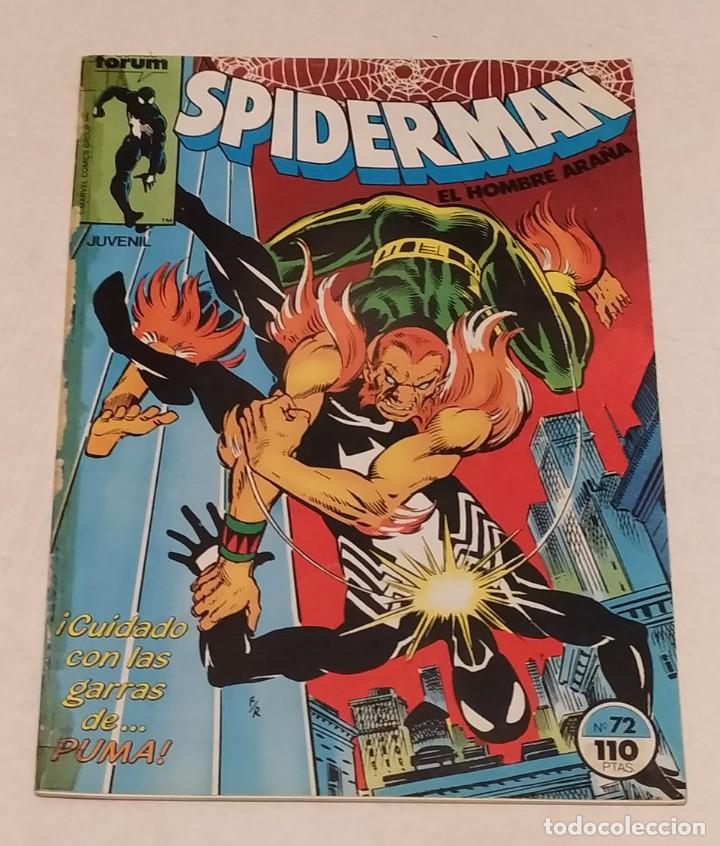 C&oacute;mics: SPIDERMAN N&ordm; 72 - COMICS FORUM - MARVEL. A&Ntilde;O 1985 - Foto 1