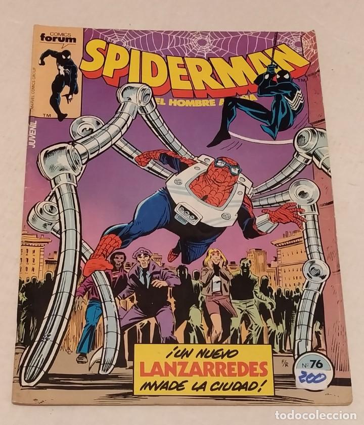 C&oacute;mics: SPIDERMAN N&ordm; 76 - COMICS FORUM - MARVEL. A&Ntilde;O 1985 - Foto 1